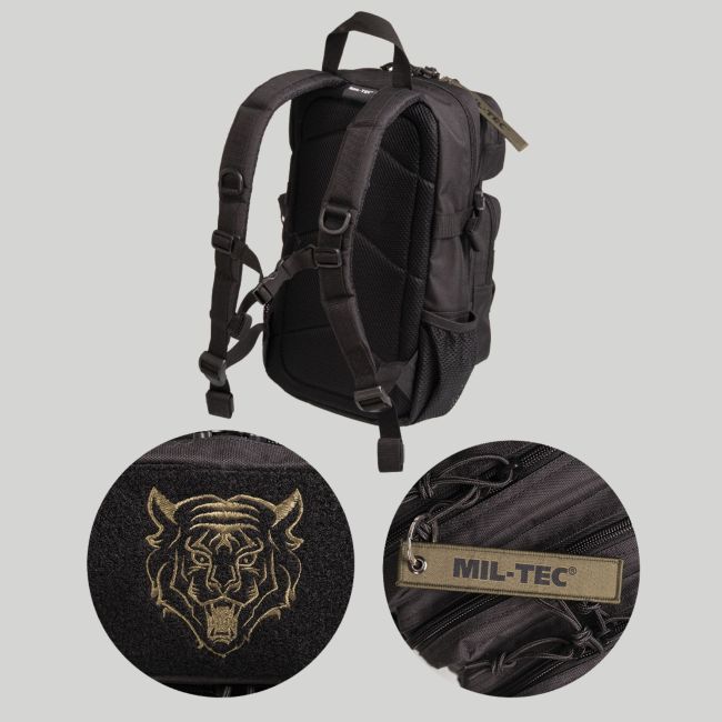 Sac à dos US Assault enfant 14L - Noir - Mil-Tec