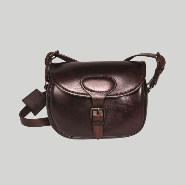 Leren tas met riem - Bruin - Mil-Tec