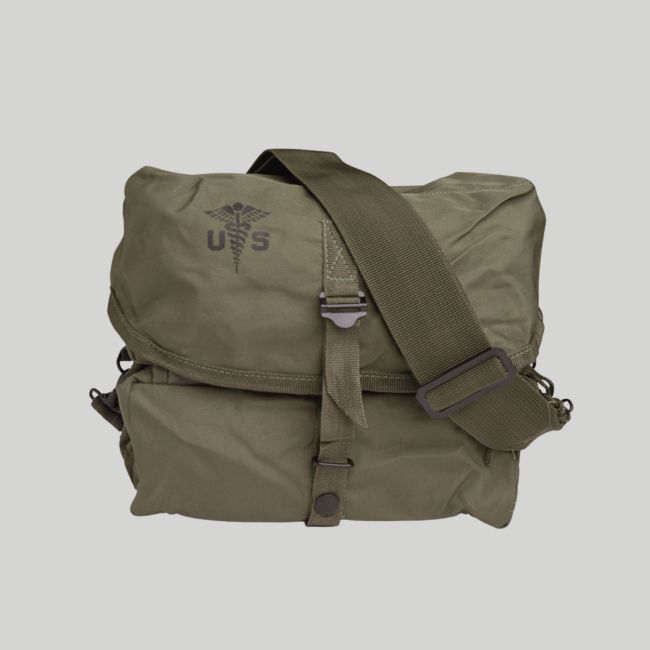 Sacoche médicale US avec sangle - Vert Olive - Mil-Tec