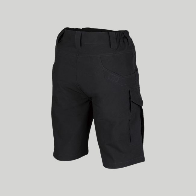 Elastische Assault-Shorts - Schwarz - Mil-Tec