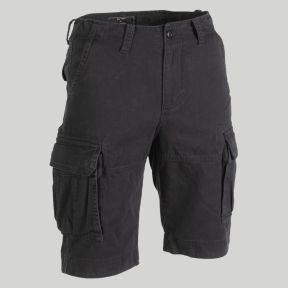 Short Vintage gewassen - Zwart - Mil-Tec