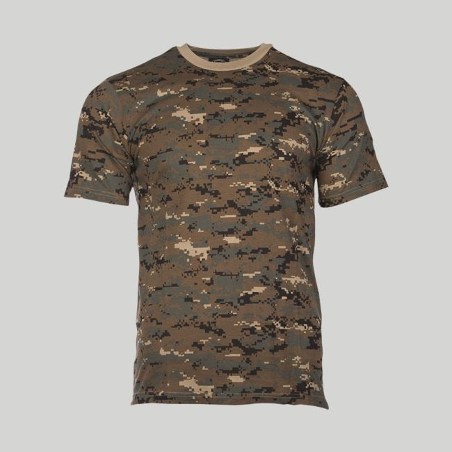 T-shirt - Camo Digital Woodland - Mil-Tec