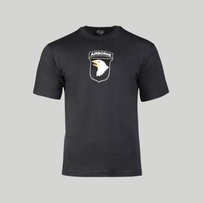T-shirt 101st Airborne - Zwart - Mil-Tec