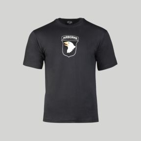 T-shirt 101st Airborne - Nero - Mil-Tec