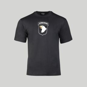 T-shirt 101st Airborne - Nero - Mil-Tec