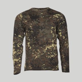 T-shirt met lange mouwen - Camo BW - Mil-Tec