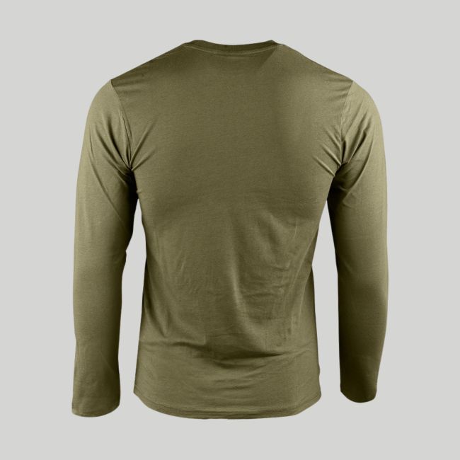 T-shirt z długim rękawem - Oliwkowy - Mil-Tec