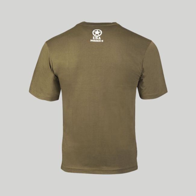 T-shirt Allied Star - Olijfgroen - Mil-Tec