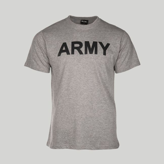 Camiseta Army - Gris - Mil-Tec