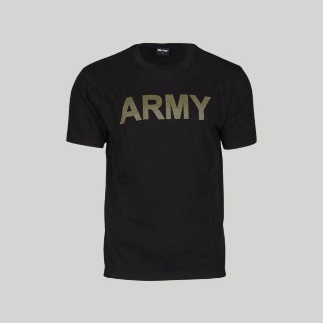 T-shirt Army - Noir - Mil-Tec