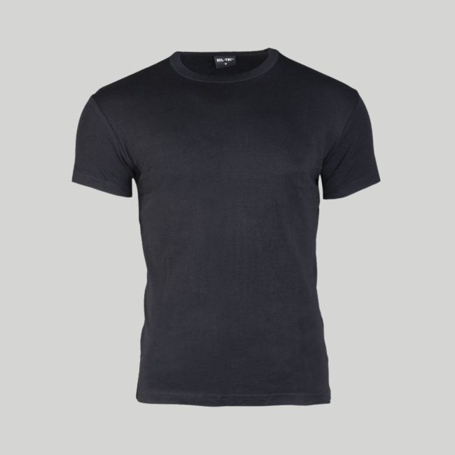 T-shirt attillata - Nera - Mil-Tec
