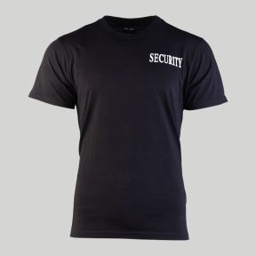 T-shirt Security - Noir - Mil-Tec