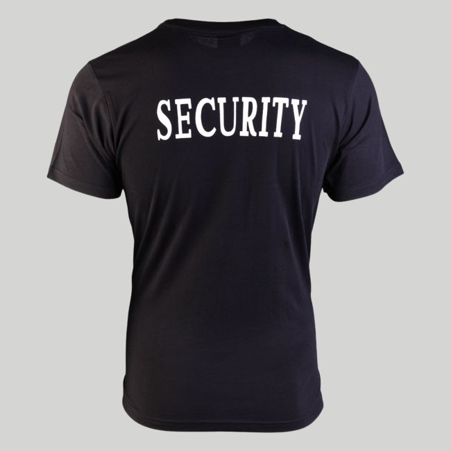 T-shirt Security - Preto - Mil-Tec