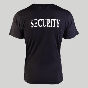 T-shirt Security - Nera - Mil-Tec