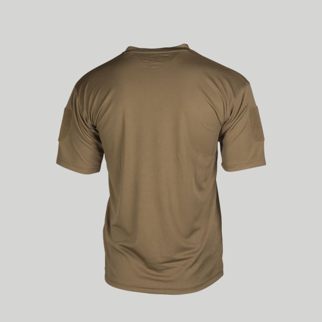 T-shirt tactique Quick Dry - Coyote Foncé - Mil-Tec