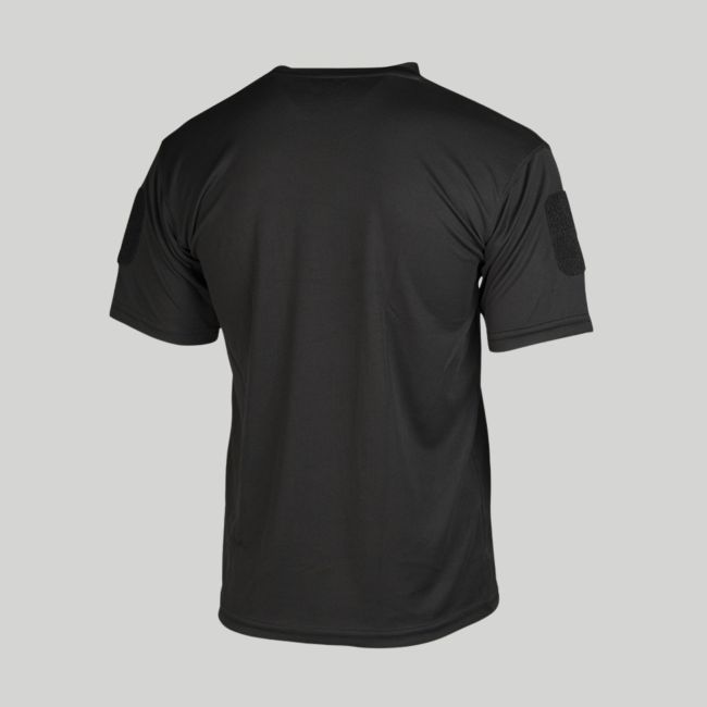 T-shirt tactique Quick Dry - Noir - Mil-Tec