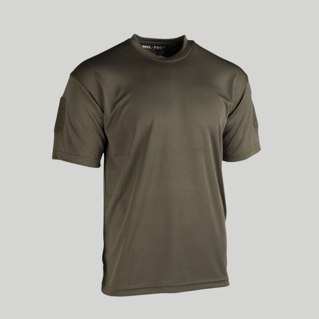 T-shirt tattica Quick Dry - Verde Oliva - Mil-Tec