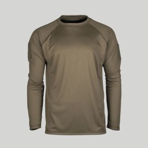 Tactisch Quick Dry T-shirt met lange mouwen - Olijfgroen - Mil-Tec