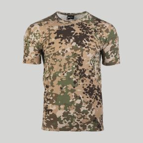 T-shirt tropical BW con bandiera tedesca - Aridfleck® - Mil-Tec