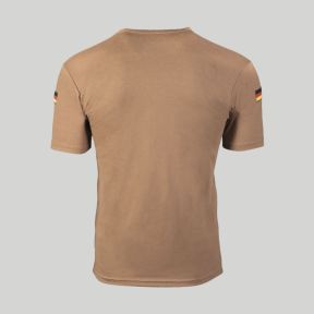 Tropisch BW T-shirt met Duitse vlag - Coyote - Mil-Tec