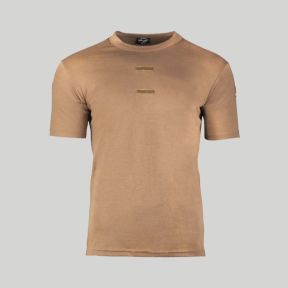 T-shirt tropikalny BW z flagą niemiecką - Kojot - Mil-Tec