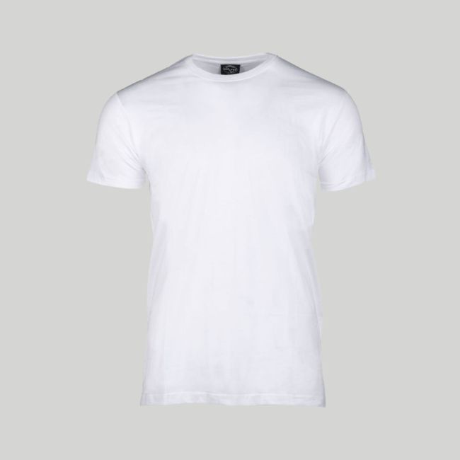 T-shirt US style - Biały - Mil-Tec