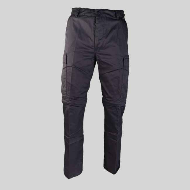 BDU broek met rits - Zwart - Mil-Tec