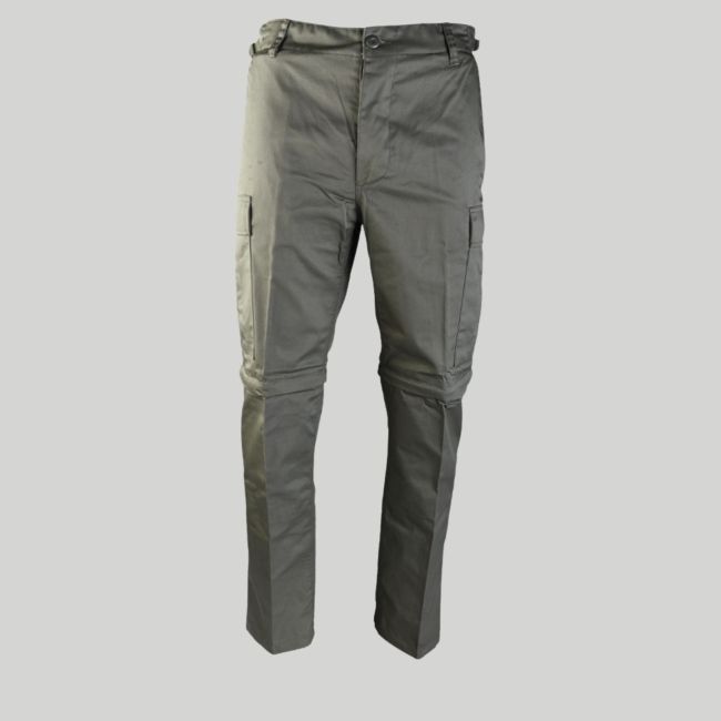 Pantalone con zip BDU - Verde Oliva - Mil-Tec