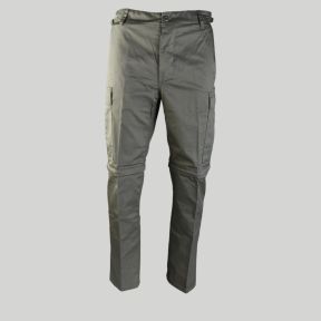 Pantalon avec zip BDU - Vert Olive - Mil-Tec