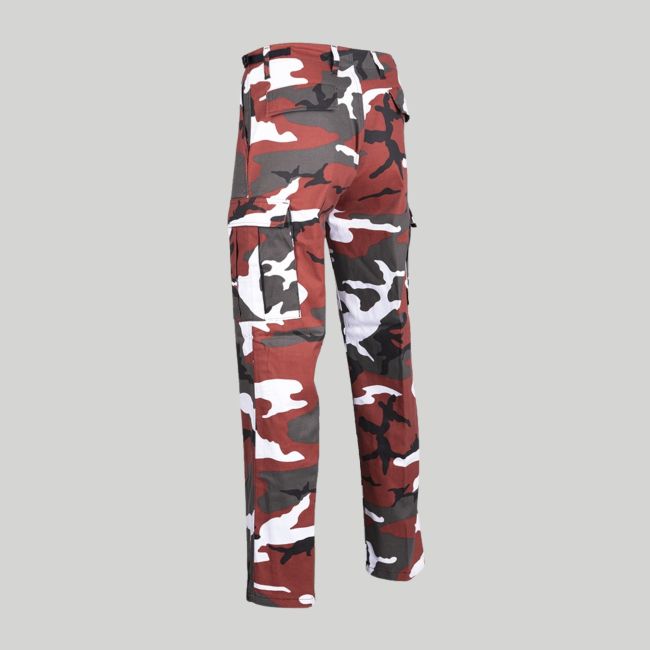 Spodnie BDU US Ranger - Czerwone Moro - Mil-Tec