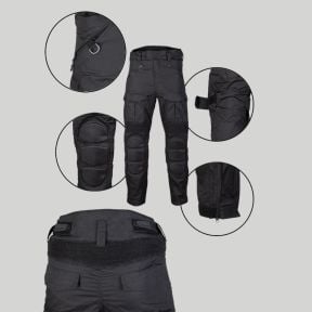 Pantalone da combattimento Chimera - Nero - Mil-Tec