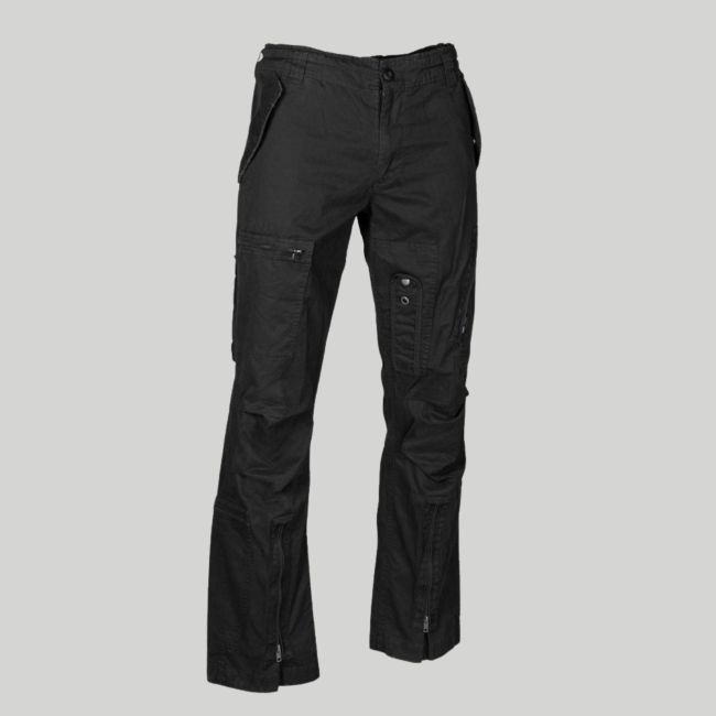 Pantalón de piloto recto - Negro - Mil-Tec