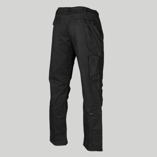 Spodnie pilotki straight - Czarne - Mil-Tec