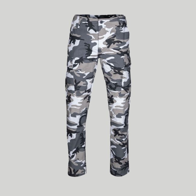 Pantalon ripstop slim BDU US - Camo Urbain - Mil-Tec