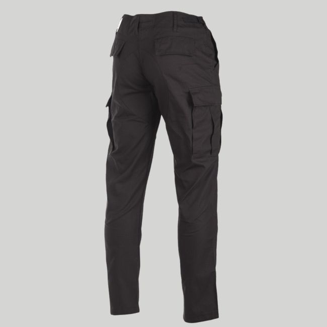 Spodnie ripstop slim BDU US - Czarny - Mil-Tec