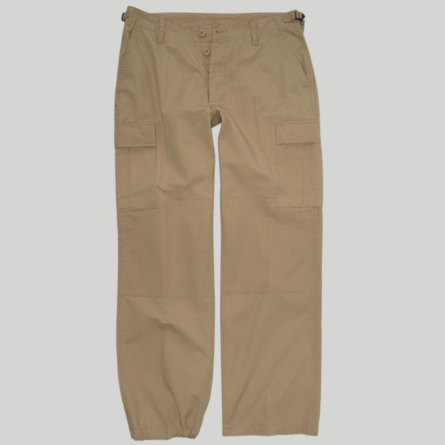 Calça ripstop US BDU feminina - Khaki - Mil-Tec