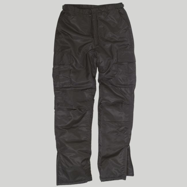 US MA1 Thermohose - Schwarz - Mil-Tec