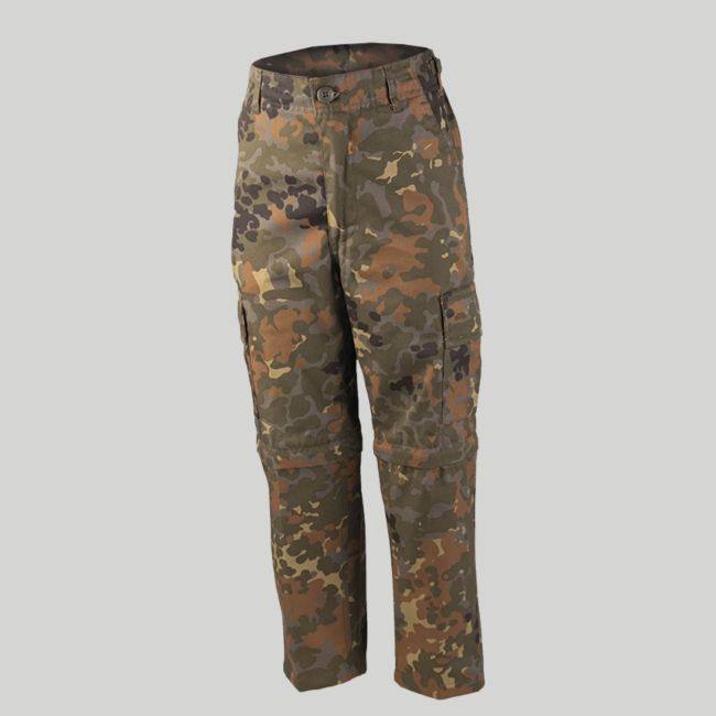 Calça com fecho de correr BDU infantil - Camo BW - Mil-Tec