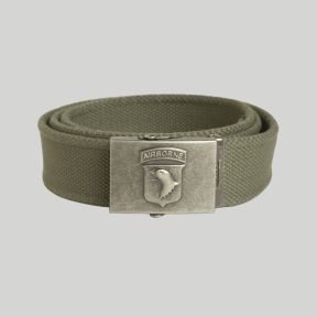Cinturón con hebilla Airborne 40mm - Verde Oliva - Mil-Tec