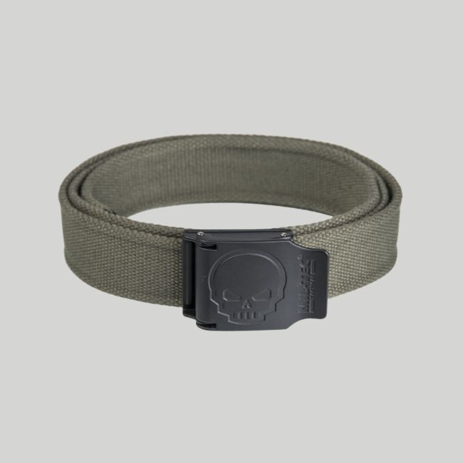 Cintura con fibbia Skull 40mm - Verde Oliva - Mil-Tec