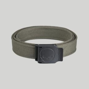 Cinto com fivela Skull 40mm - Verde Oliva - Mil-Tec