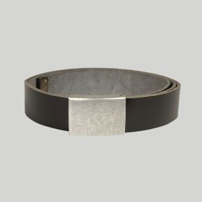 Ceinture BW en cuir - Noir - Mil-Tec