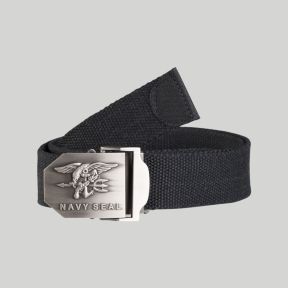 Stoffen US Navy SEAL-riem 38mm - Zwart - Mil-Tec