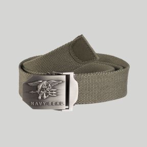 Stoffen US Navy SEAL-riem 38mm - Olijfgroen - Mil-Tec