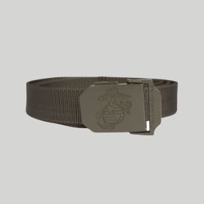 Cinturón de lona USMC 30mm - Verde Oliva - Mil-Tec