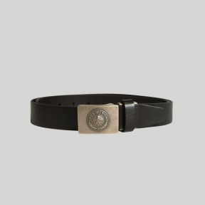 RW 30mm leren riem - Zwart - Mil-Tec