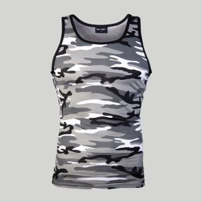 Camiseta de tirantes de algodón - Camo Urbano - Mil-Tec