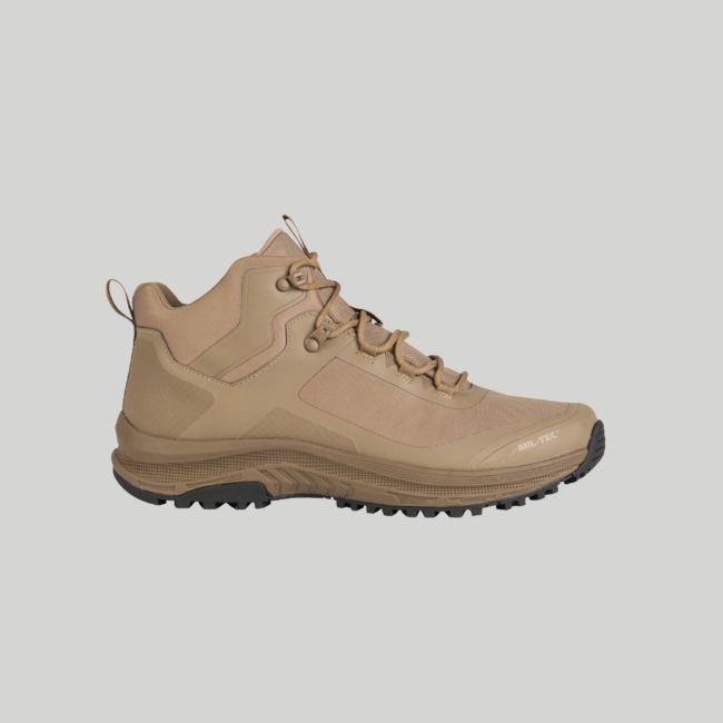 Botas de intervenção Mid Assault - Coyote Escuro - Mil-Tec