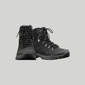 Botas de intervenção impermeáveis BW em camurça/nylon - Preto - Mil-Tec