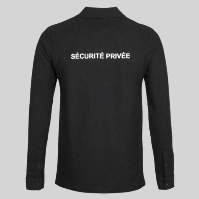 Camicia F1 maniche lunghe Sicurezza Privata - Nero - CityGuard